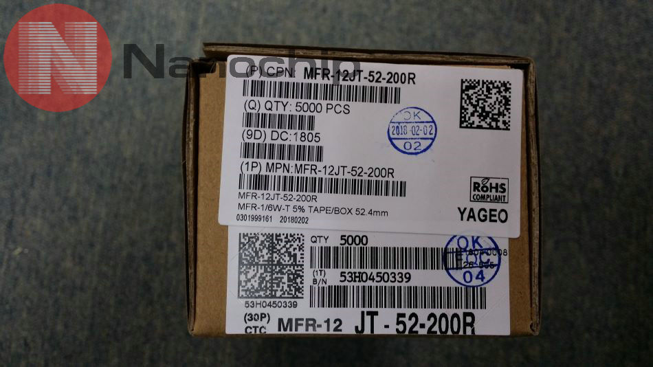 MFR-12JT-52-200R