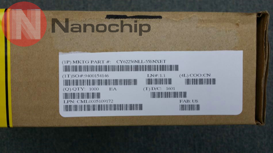 CY62256NLL-55SNXE